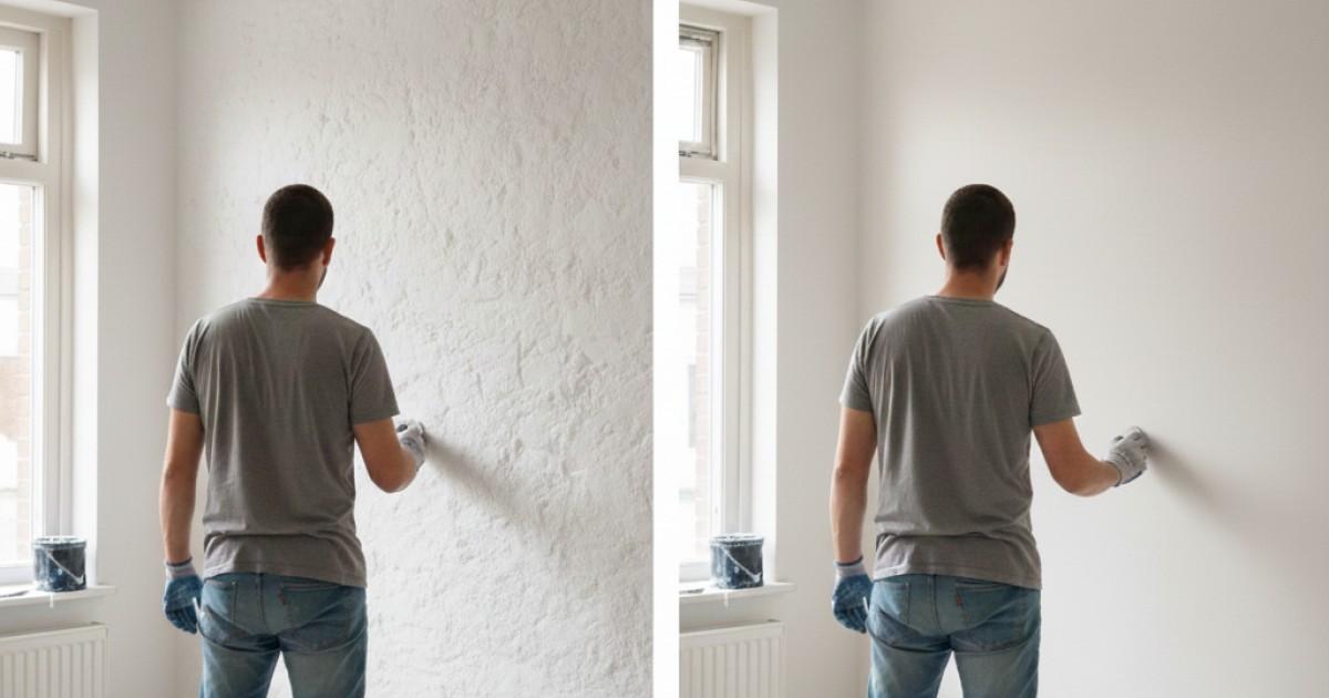 Gladde muur creëren op spackwerk in Zwolle handleiding